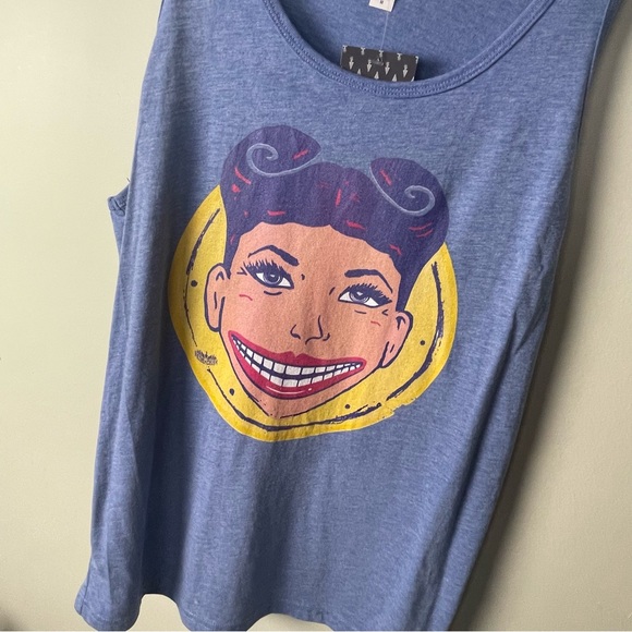 Victory Chick® Tank / Cony Island / Blue / Size L - Picture 3 of 5
